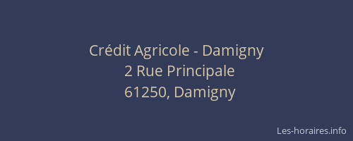 Cr&eacute;dit Agricole - Damigny