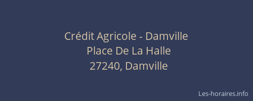 Crédit Agricole - Damville