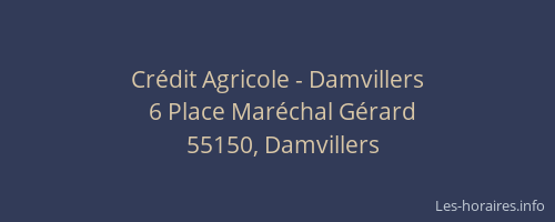 Crédit Agricole - Damvillers