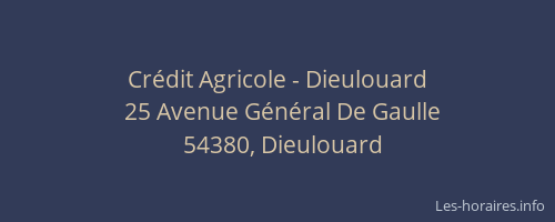Crédit Agricole - Dieulouard
