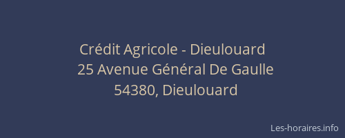 Cr&eacute;dit Agricole - Dieulouard