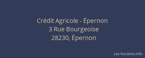 Cr&eacute;dit Agricole - &Eacute;pernon
