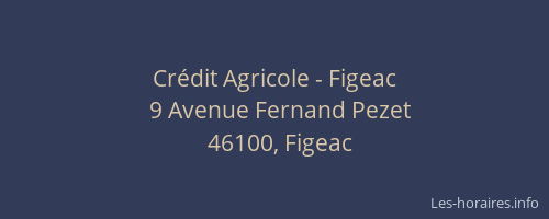 Crédit Agricole - Figeac