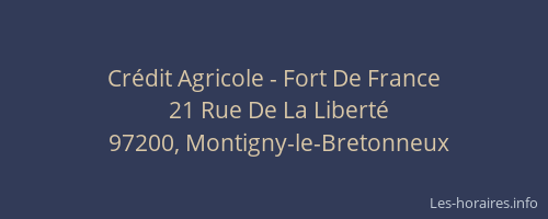 Crédit Agricole - Fort De France