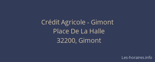Crédit Agricole - Gimont