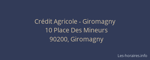 Crédit Agricole - Giromagny