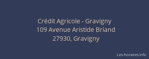 Crédit Agricole - Gravigny