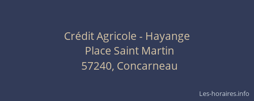Crédit Agricole - Hayange