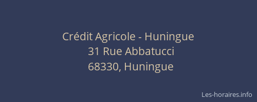 Crédit Agricole - Huningue