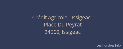 Crédit Agricole - Issigeac