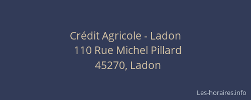 Crédit Agricole - Ladon