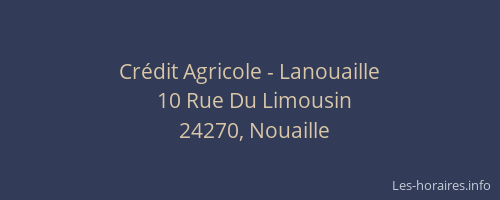 Crédit Agricole - Lanouaille