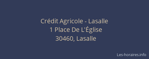 Crédit Agricole - Lasalle