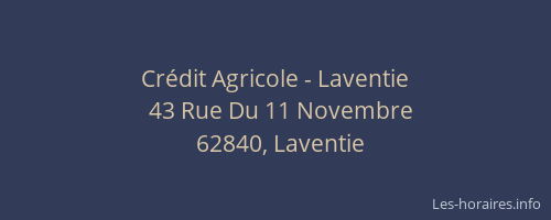 Crédit Agricole - Laventie