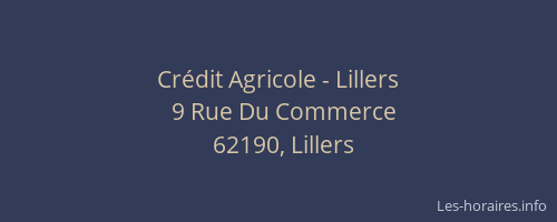 Crédit Agricole - Lillers