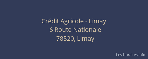 Crédit Agricole - Limay