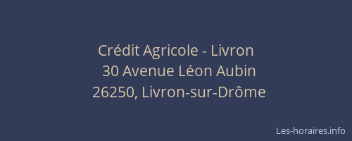 Crédit Agricole - Livron