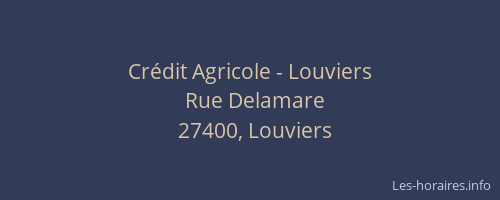 Crédit Agricole - Louviers