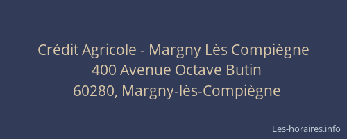 Cr&eacute;dit Agricole - Margny L&egrave;s Compi&egrave;gne