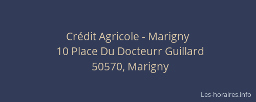 Crédit Agricole - Marigny