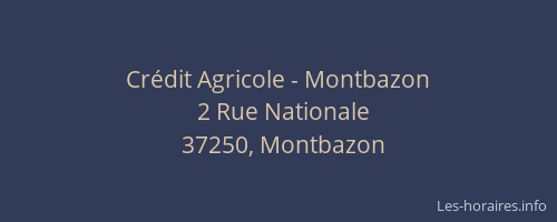 Crédit Agricole - Montbazon