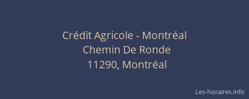 Crédit Agricole - Montréal