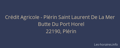 Crédit Agricole - Plérin Saint Laurent De La Mer