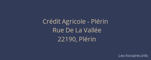 Crédit Agricole - Plérin