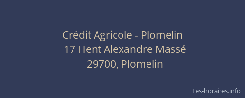 Crédit Agricole - Plomelin