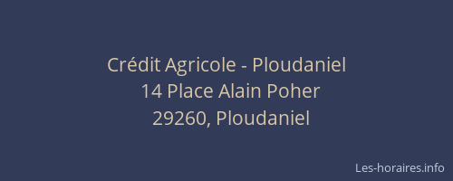 Crédit Agricole - Ploudaniel