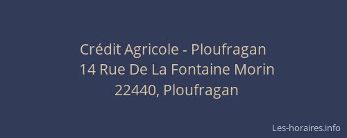 Cr&eacute;dit Agricole - Ploufragan
