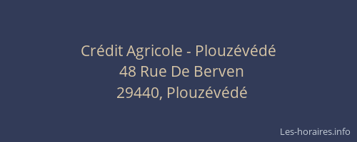 Crédit Agricole - Plouzévédé