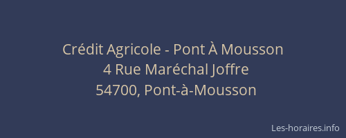 Crédit Agricole - Pont À Mousson