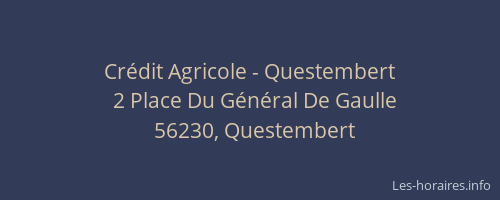 Crédit Agricole - Questembert