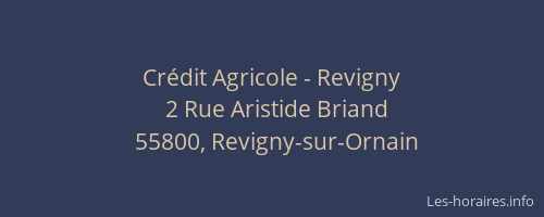 Crédit Agricole - Revigny