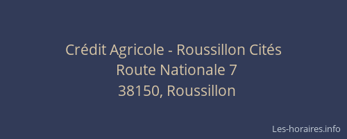 Cr&eacute;dit Agricole - Roussillon Cit&eacute;s