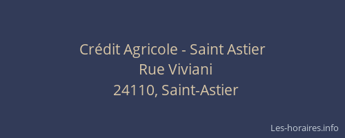 Crédit Agricole - Saint Astier