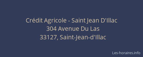Crédit Agricole - Saint Jean D'Illac
