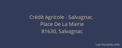 Crédit Agricole - Salvagnac