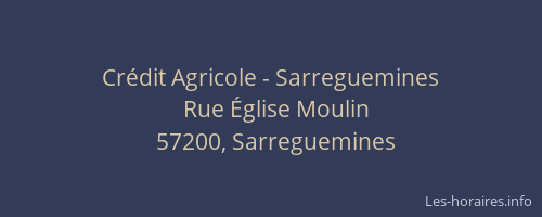 Crédit Agricole - Sarreguemines