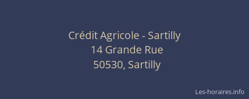 Crédit Agricole - Sartilly