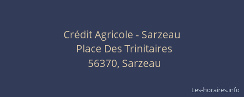 Crédit Agricole - Sarzeau