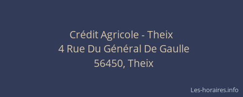Crédit Agricole - Theix