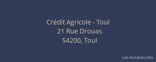 Crédit Agricole - Toul