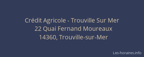 Crédit Agricole - Trouville Sur Mer