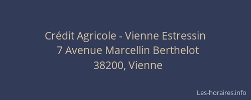 Crédit Agricole - Vienne Estressin