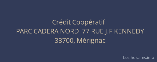 Crédit Coopératif