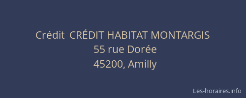 Crédit  CRÉDIT HABITAT MONTARGIS