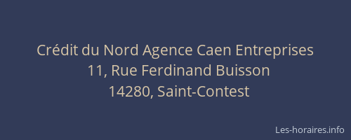 Crédit du Nord Agence Caen Entreprises