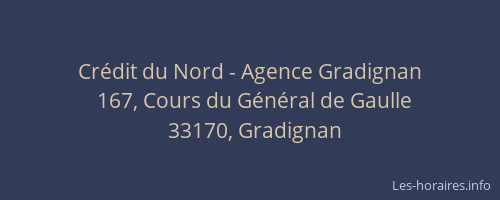 Crédit du Nord - Agence Gradignan